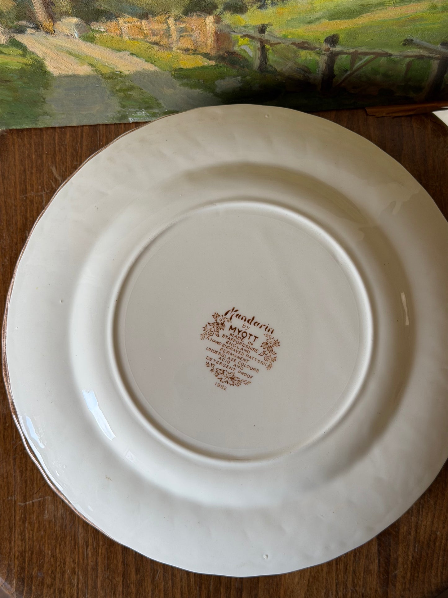 Farfurii de cină din ceramica, Mandarin by Myott