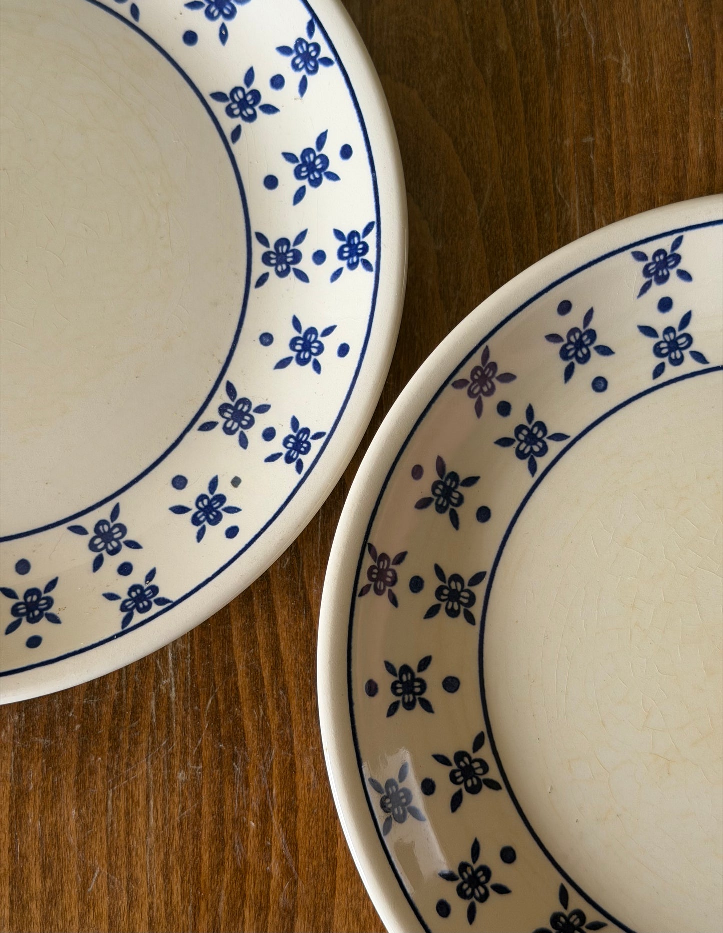 Set de 2 farfurii vintage din ceramica, Biltons England