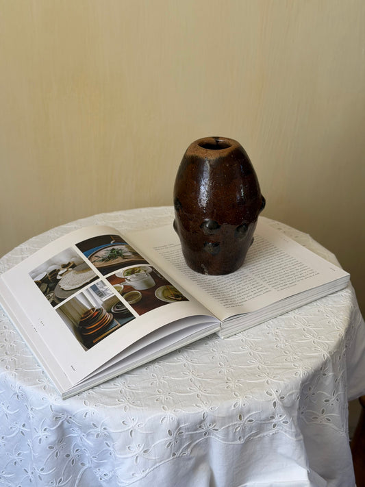Vaza unică lucrată manual, anii '60