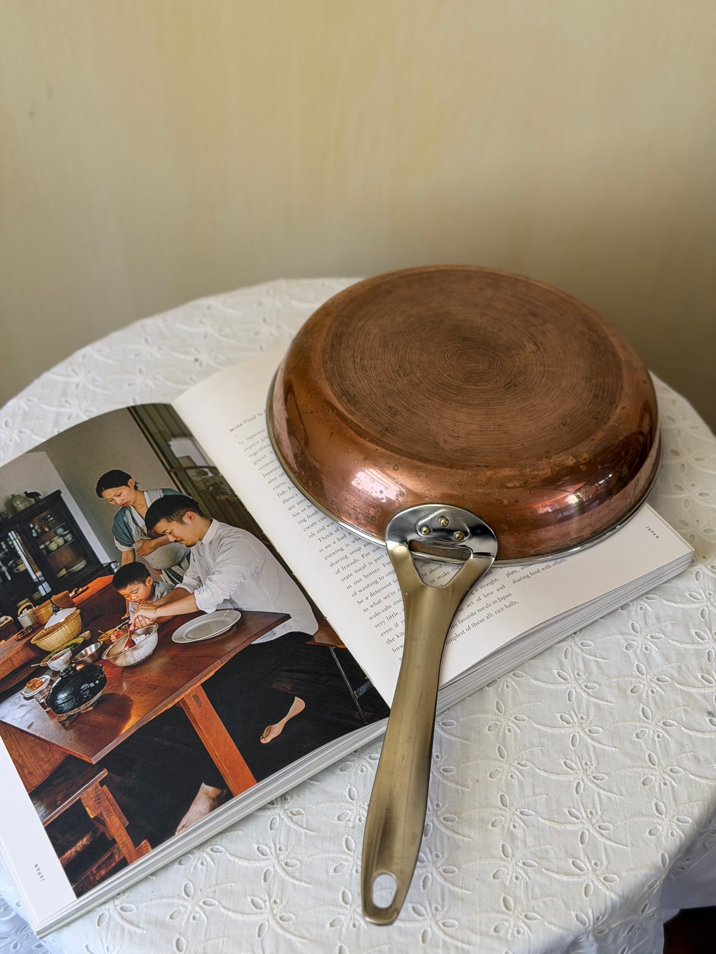 Tigaie din cupru rară Polaris Copper Norway 1960s