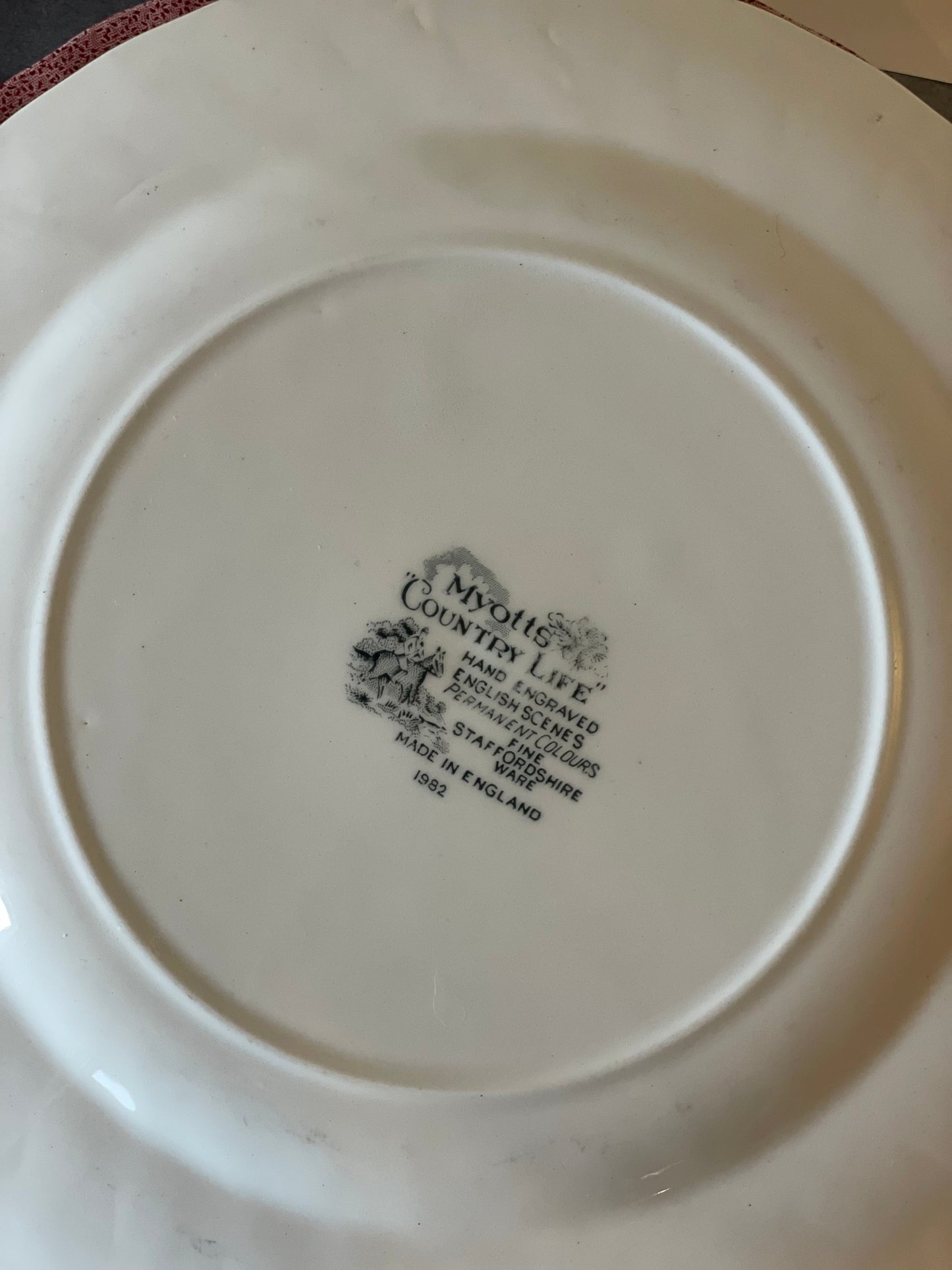 Farfurii ceramică englezească Myotts