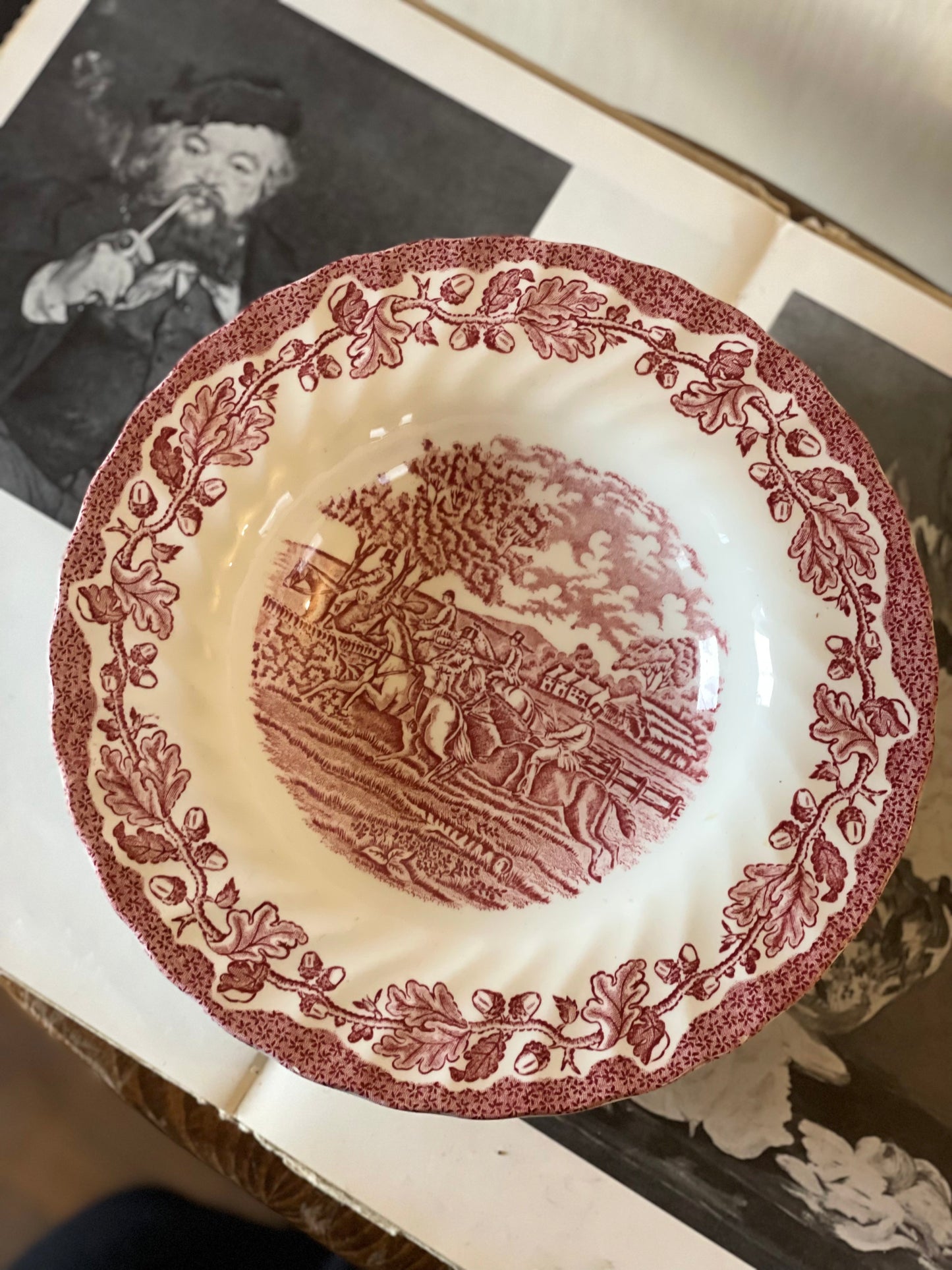 Farfurii adânci ceramică englezească Myotts