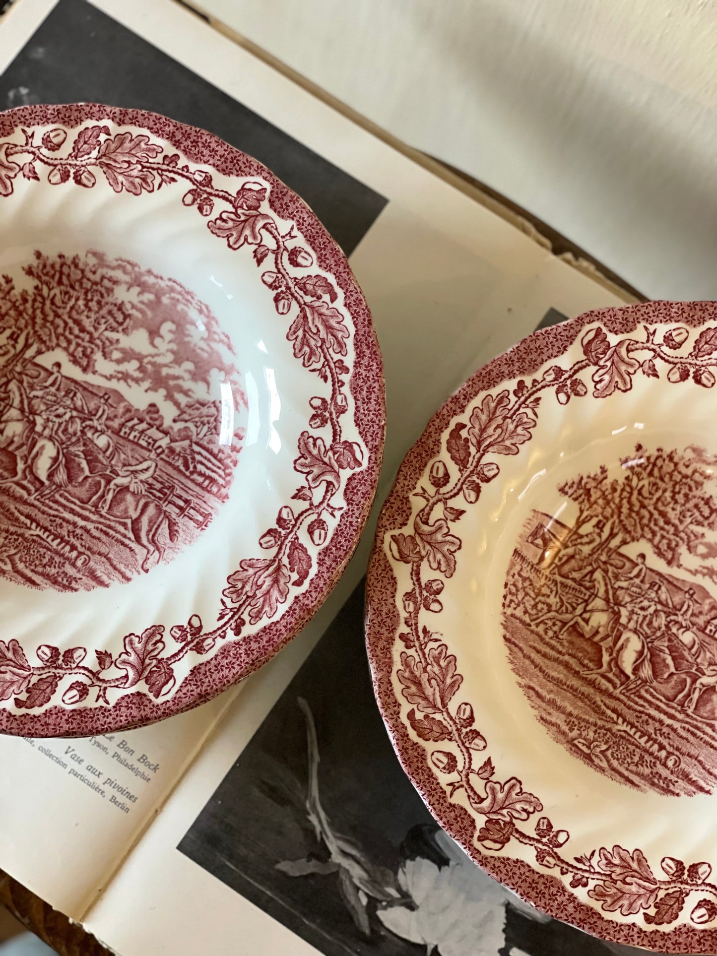 Farfurii adânci ceramică englezească Myotts