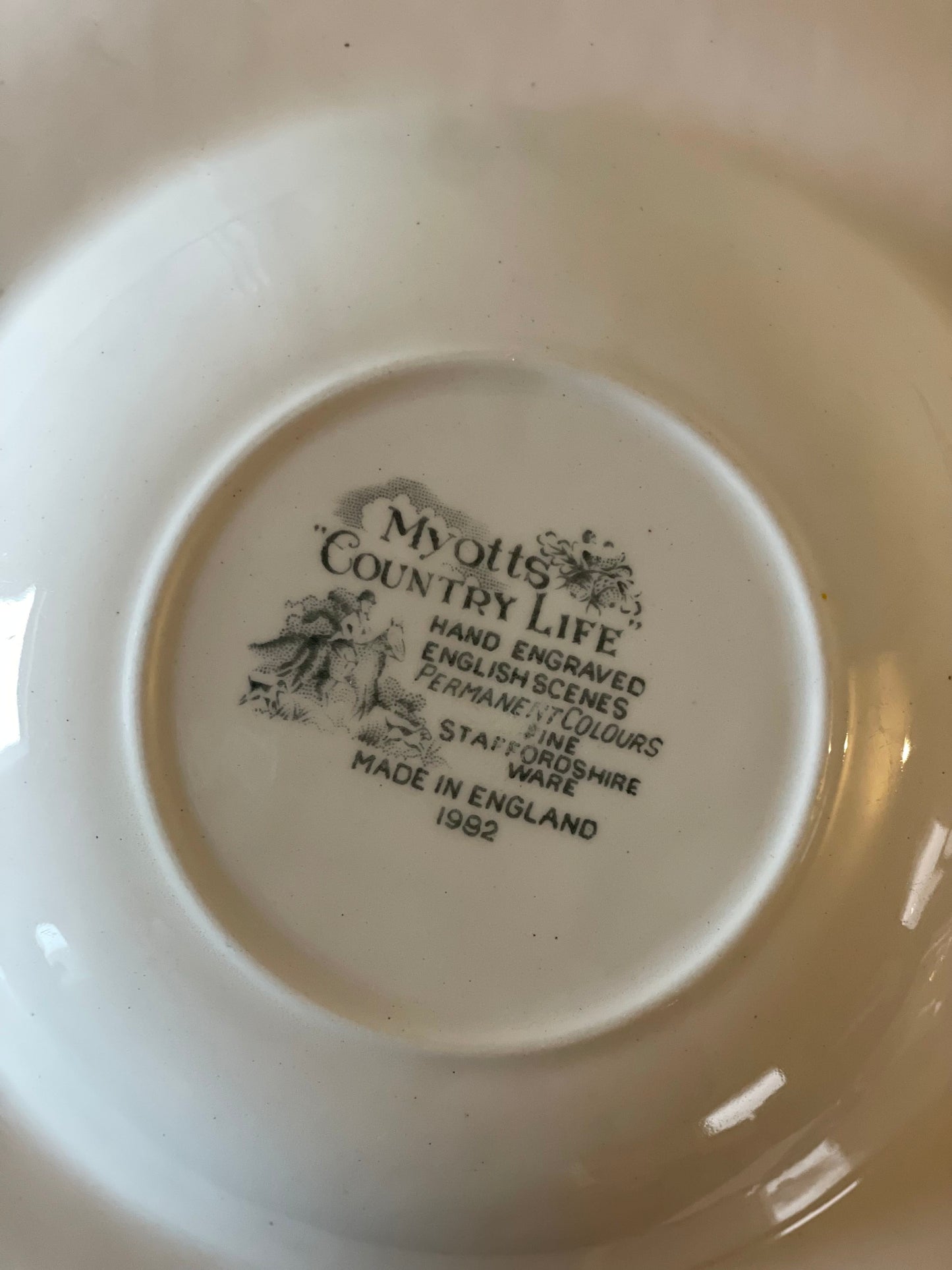 Farfurii adânci ceramică englezească Myotts