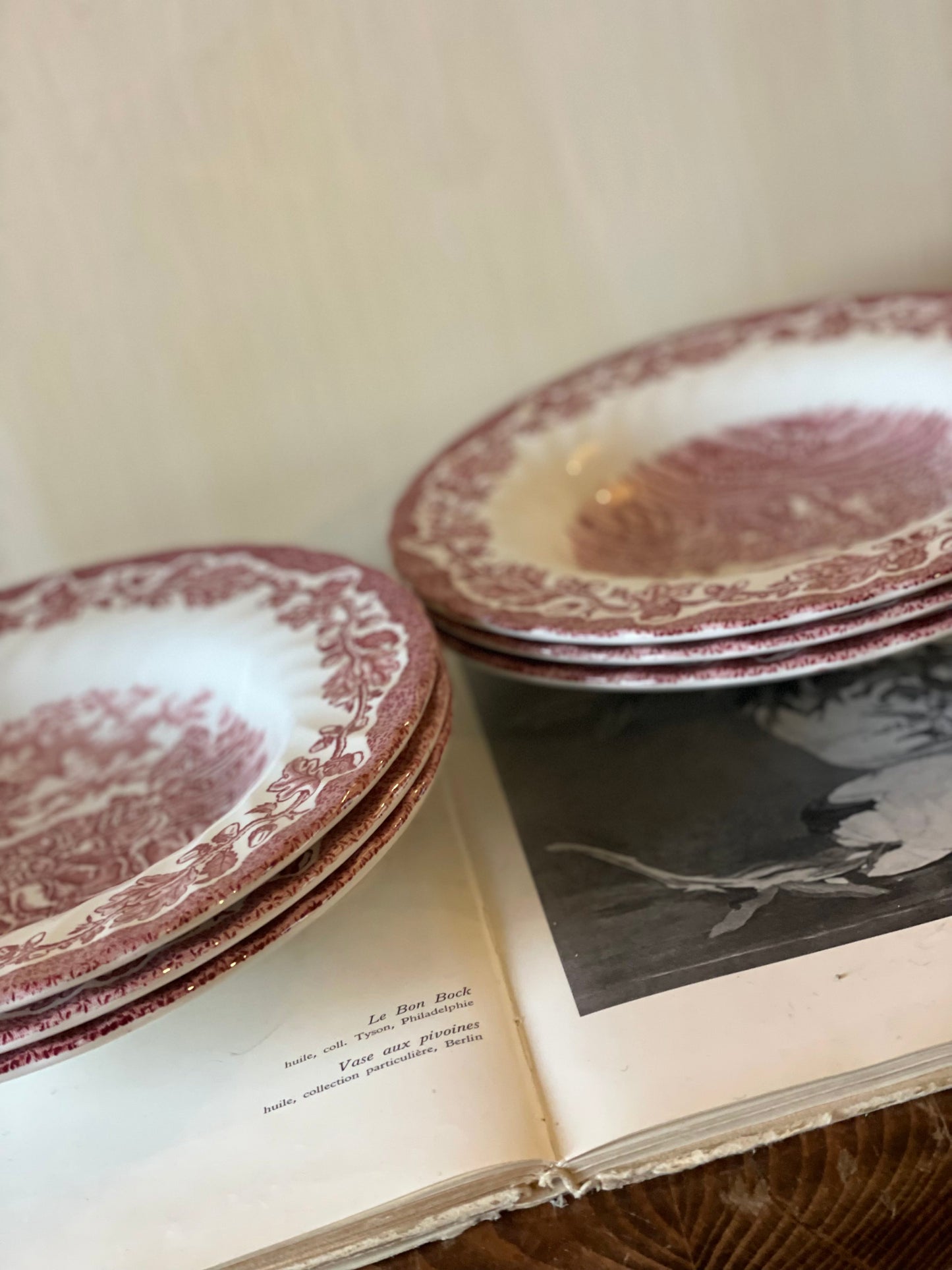 Farfurii adânci ceramică englezească Myotts