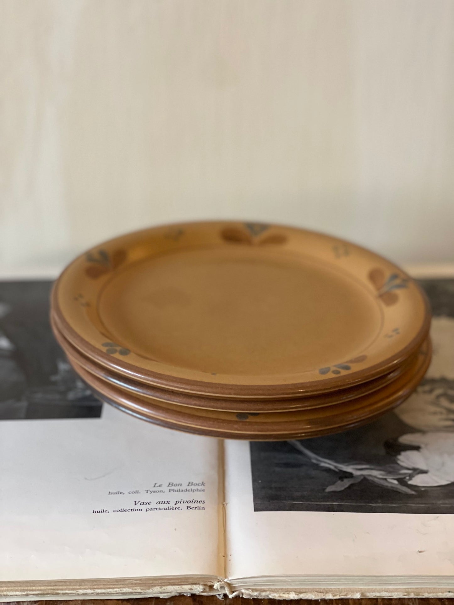 Farfurii vintage ceramică motiv floral