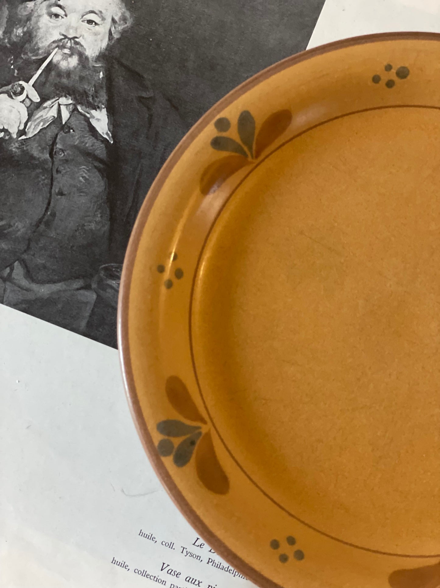 Farfurii vintage ceramică motiv floral