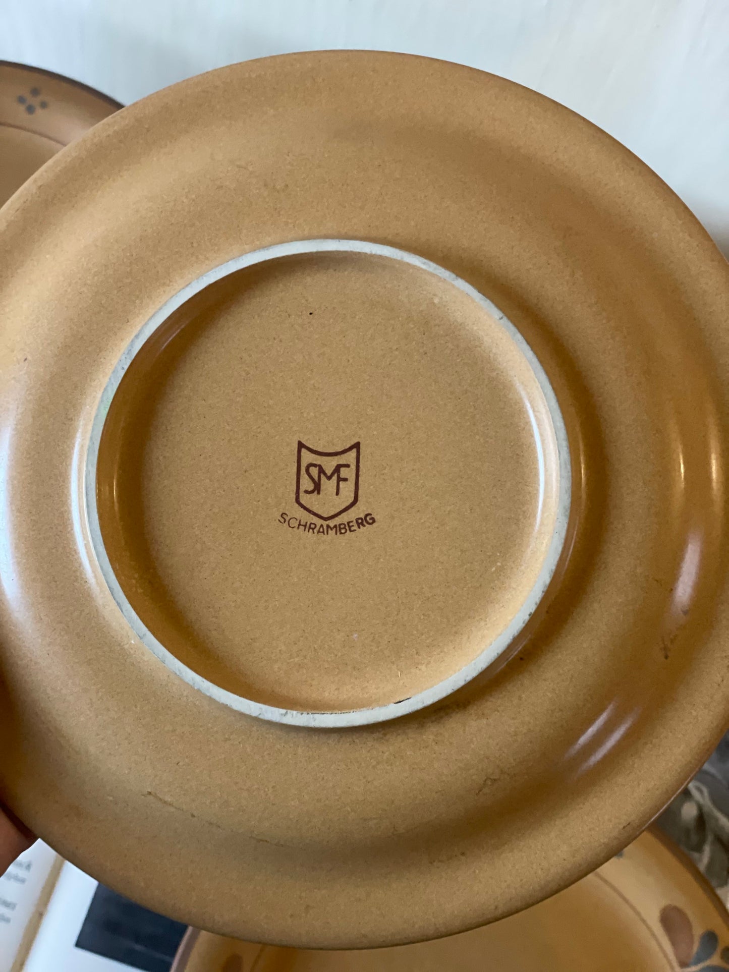 Farfurii vintage ceramică motiv floral