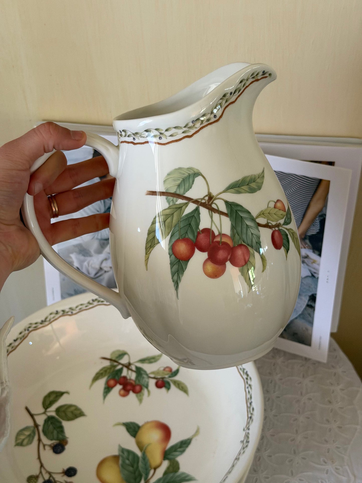 Diverse vase vintage din portelan Noritake- Gourmet Harvest 1960s