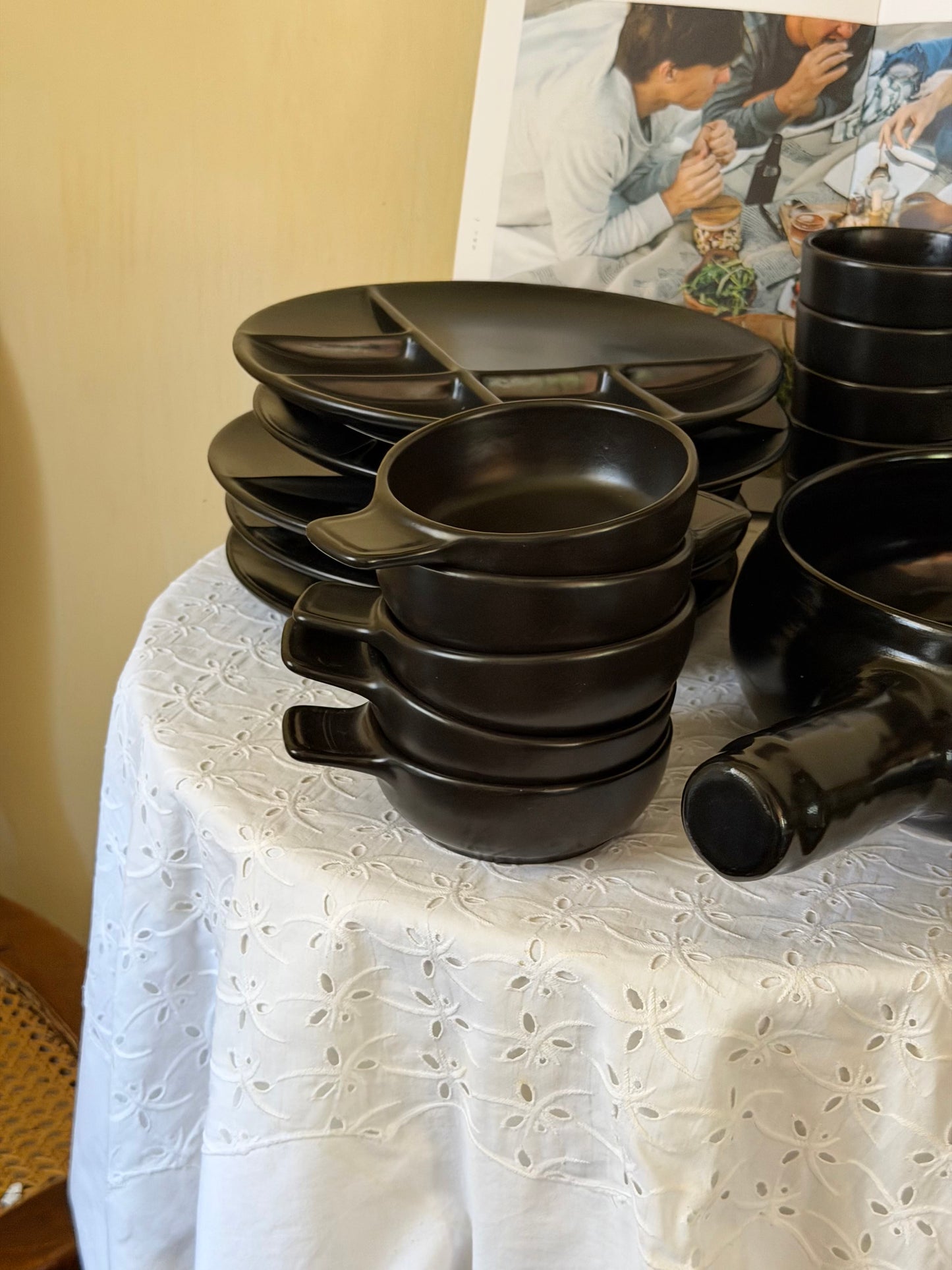 Set impecabil din ceramica termorezistentă, 5 persoane
