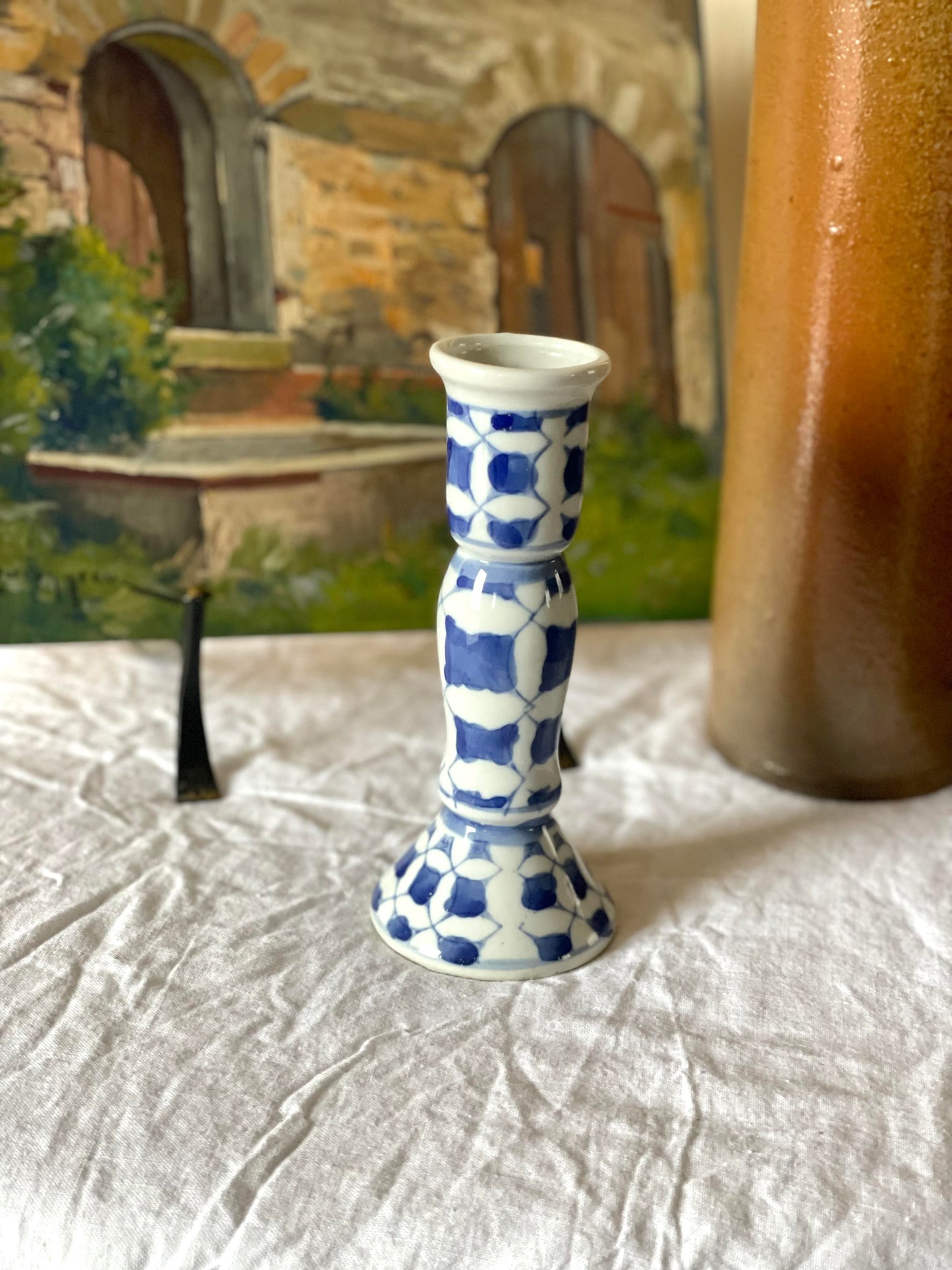 Suport lumânare porțelan