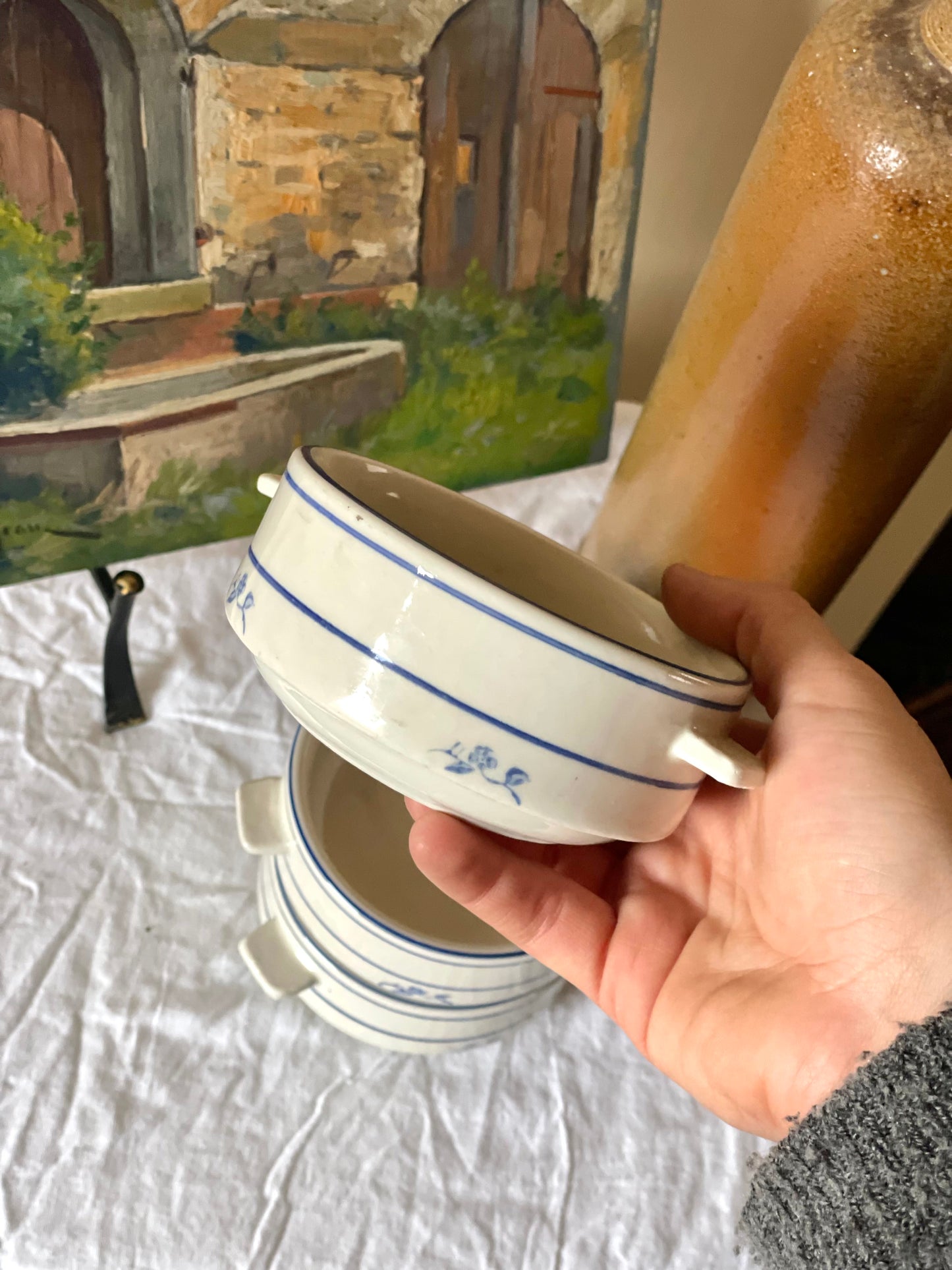 Set boluri servire ceramică