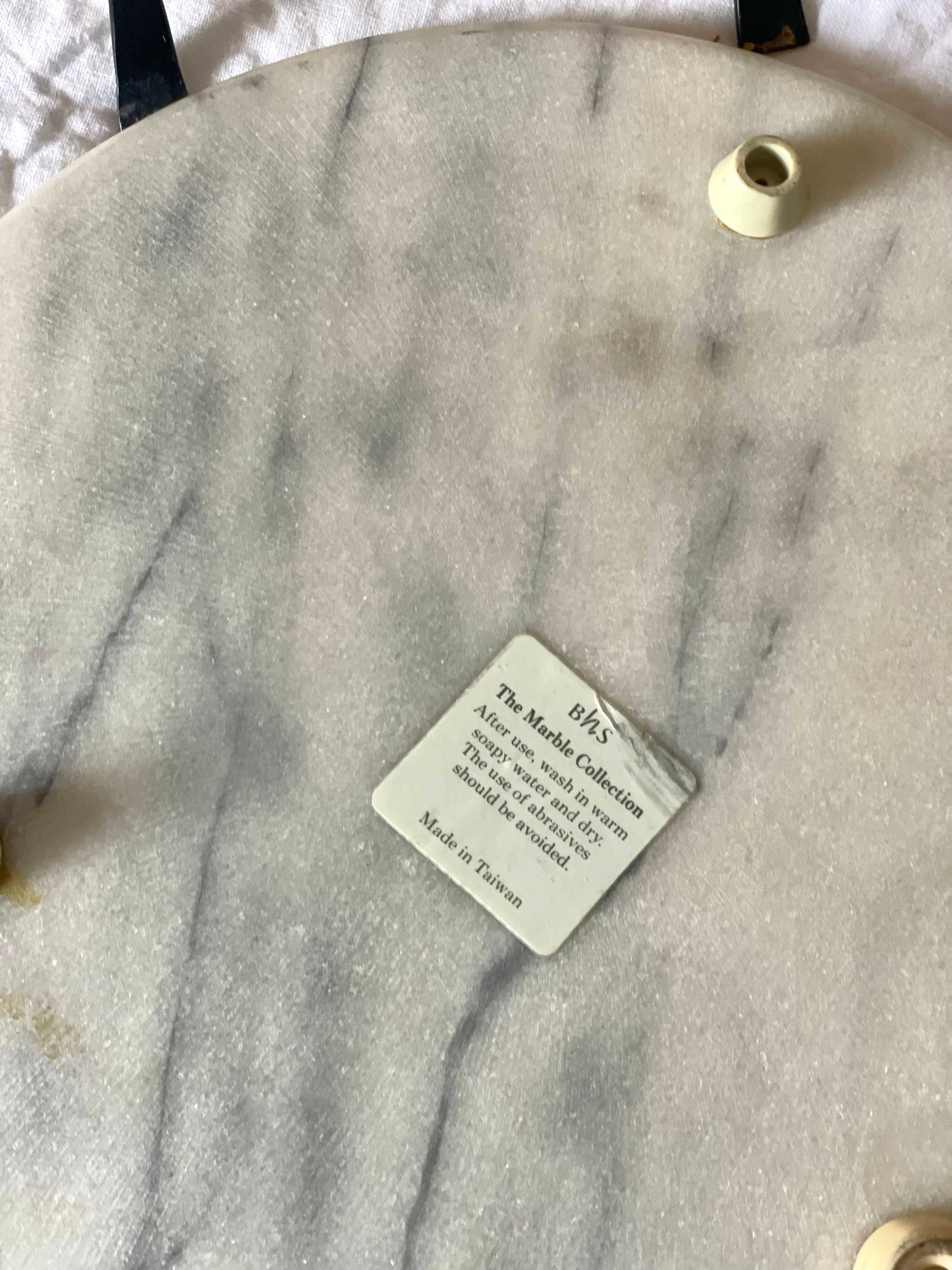 Tavă rotundă marmură