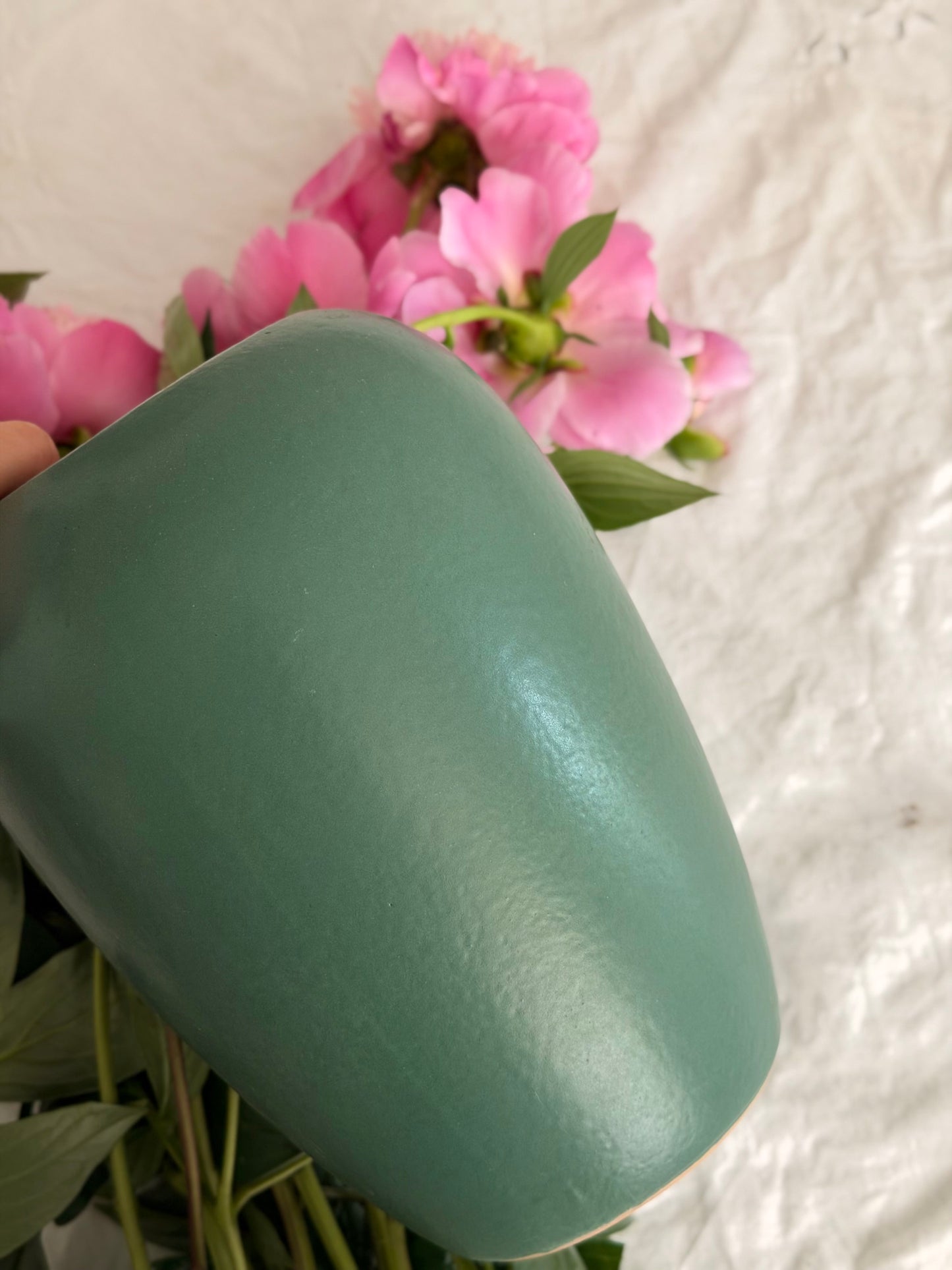 Vaza din ceramica glazurata-Germania Mid Century