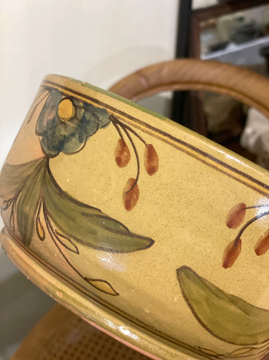 Vas din ceramică portugheză, lucrat manual