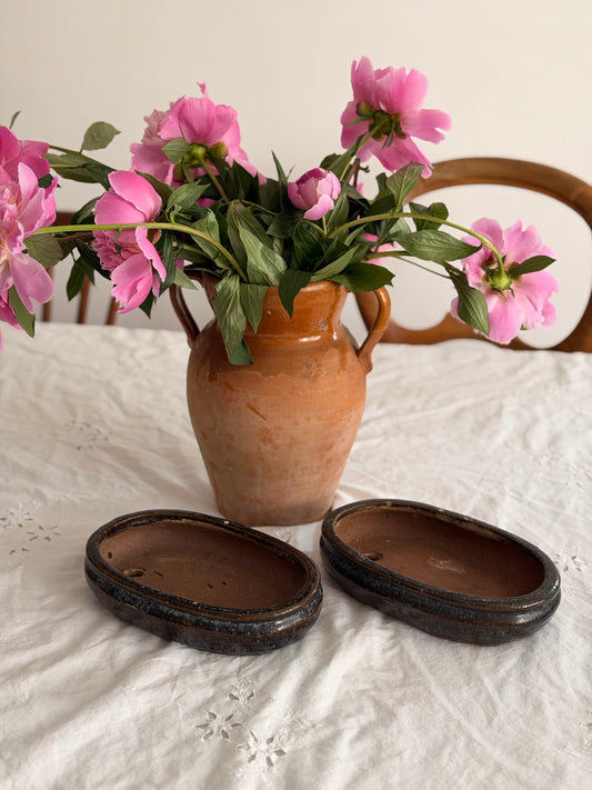 Diverse recipiente din ceramica glazurată pentru bonsai, Japonia