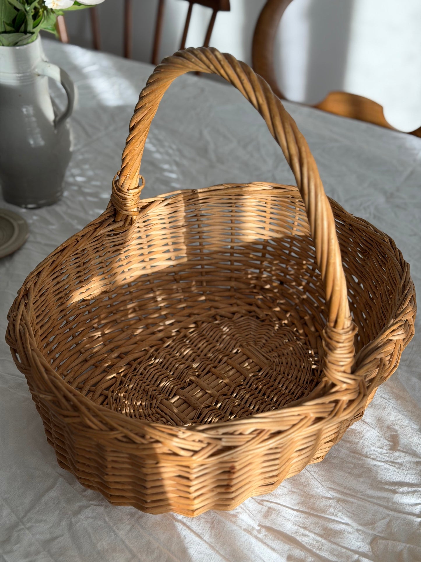 Coș vintage oval, divers