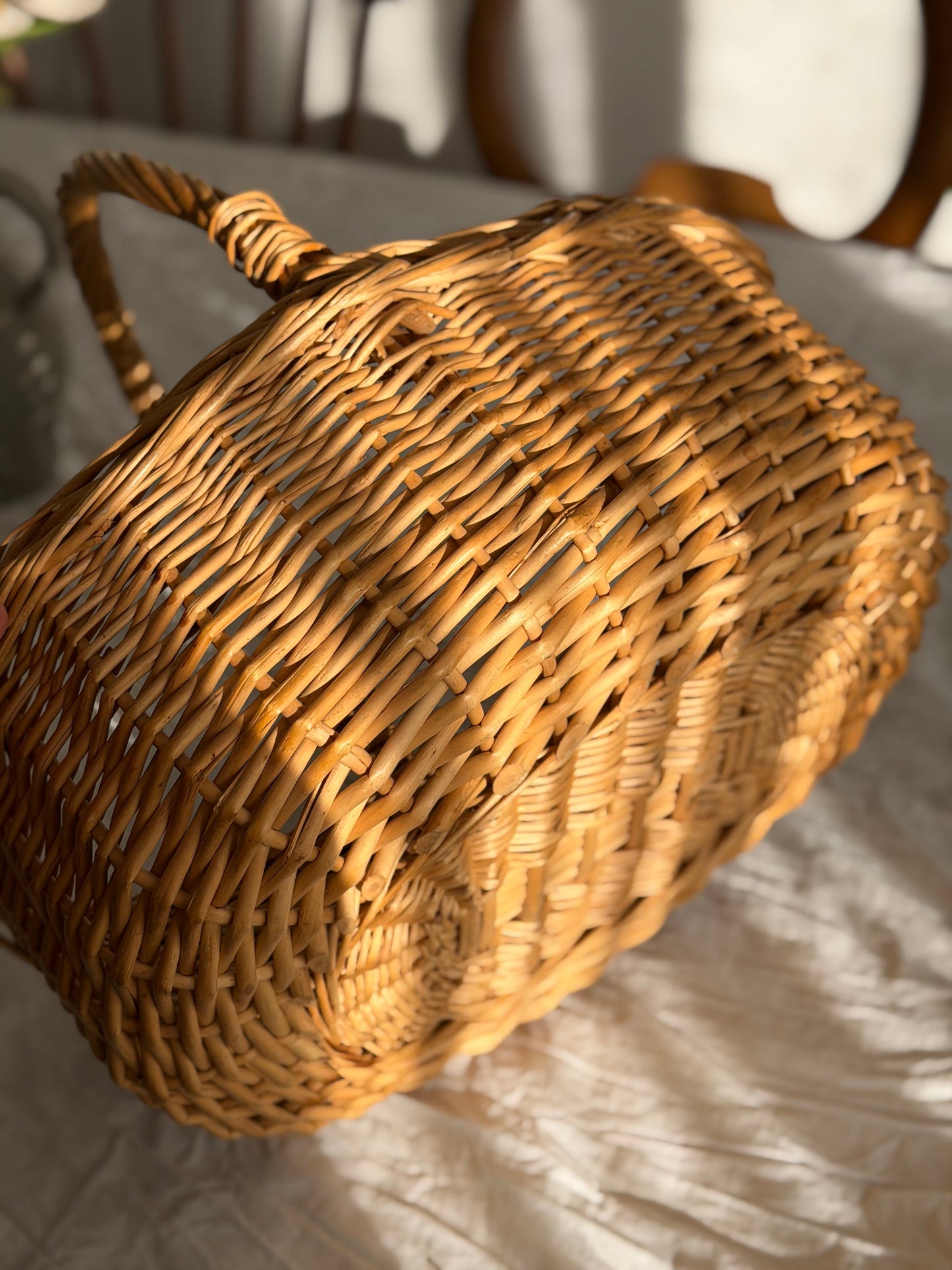 Coș vintage oval, divers