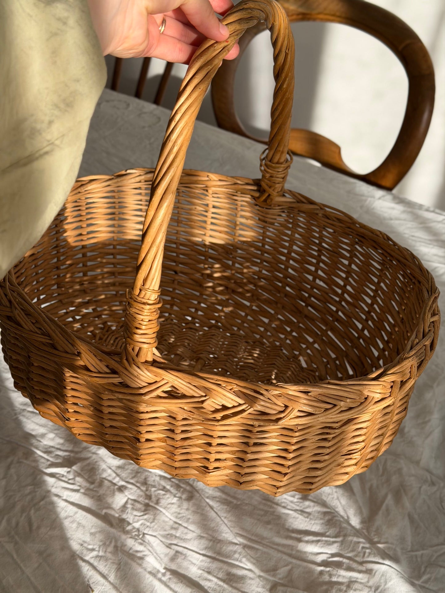 Coș vintage oval, divers