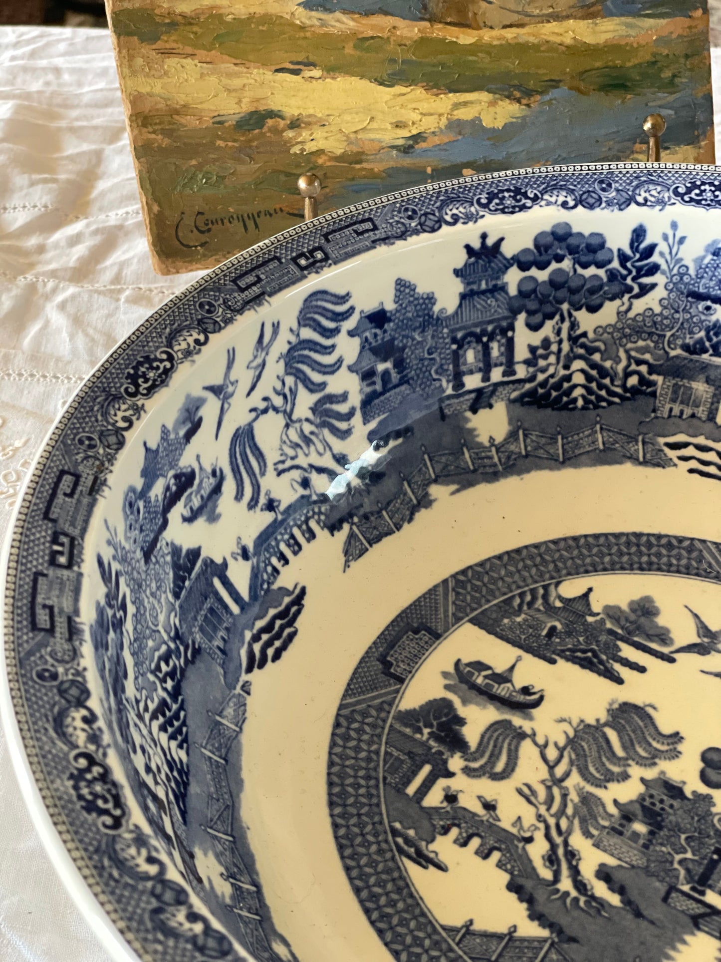 Vas rar de frământat englezesc Blue Willow