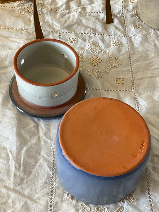 Untieră franțuzească vintage din ceramică