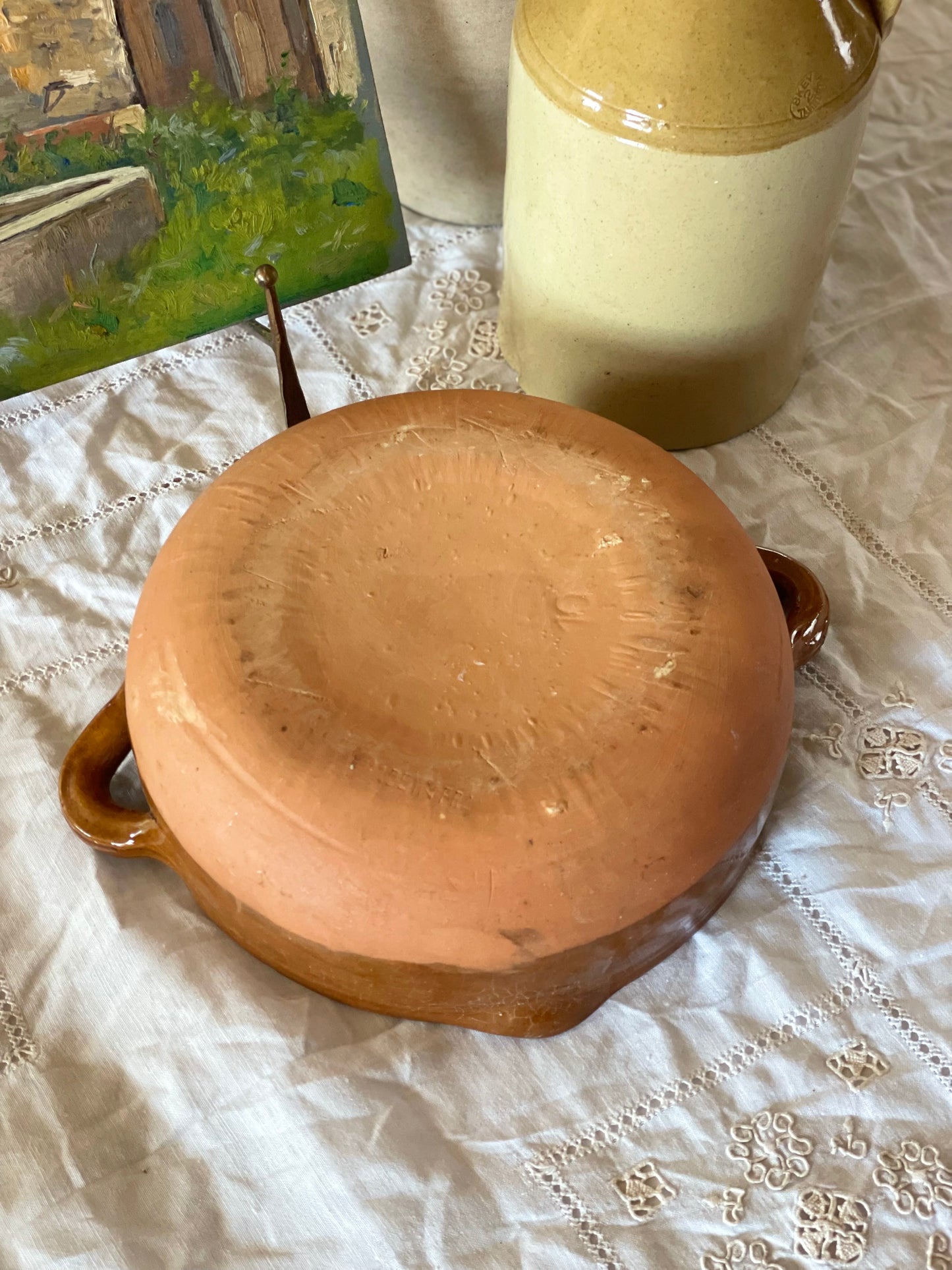 Vas franțuzesc ceramică pentru cuptor