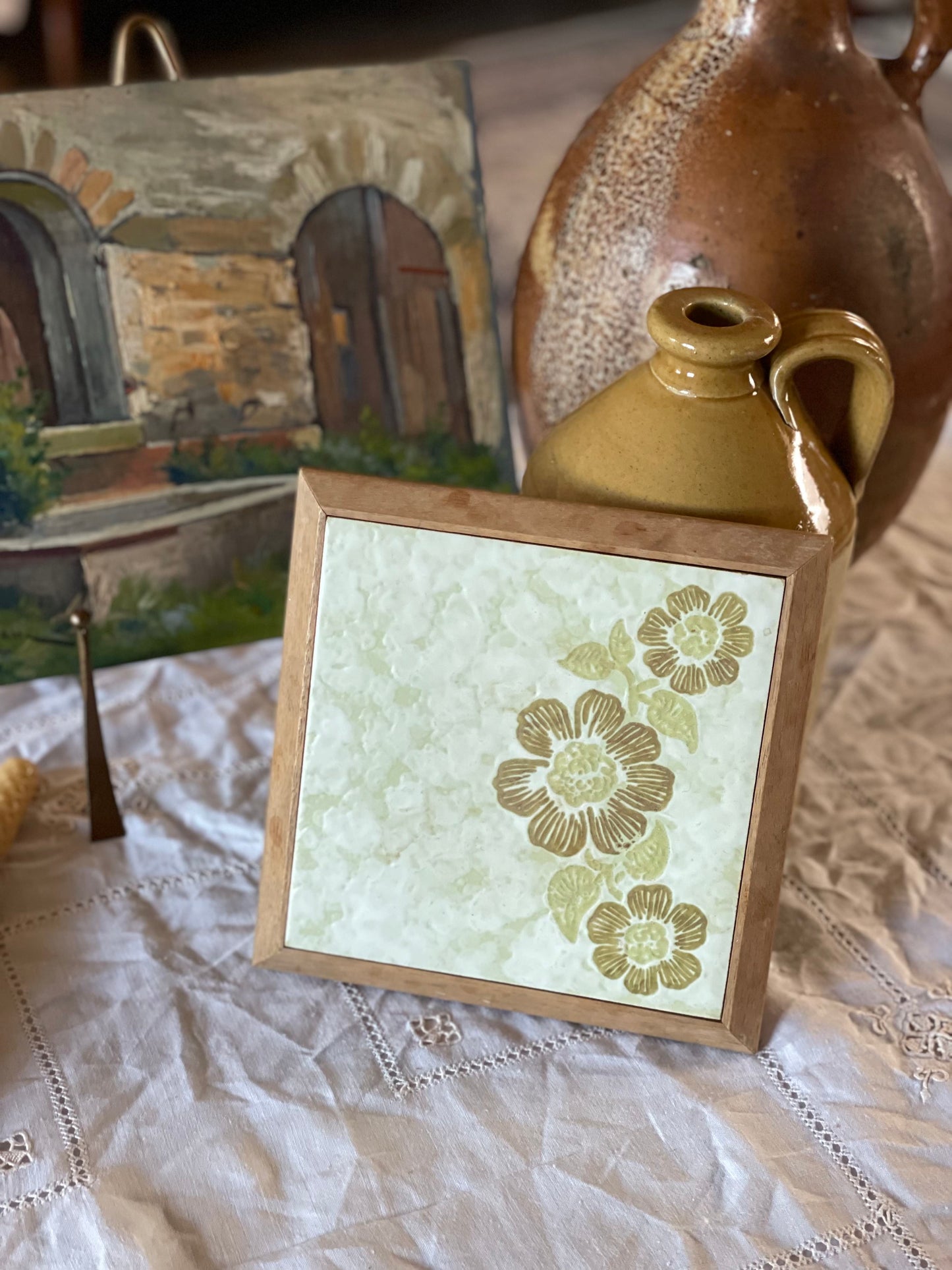 Suport oale fierbinți placă ceramică artizanală