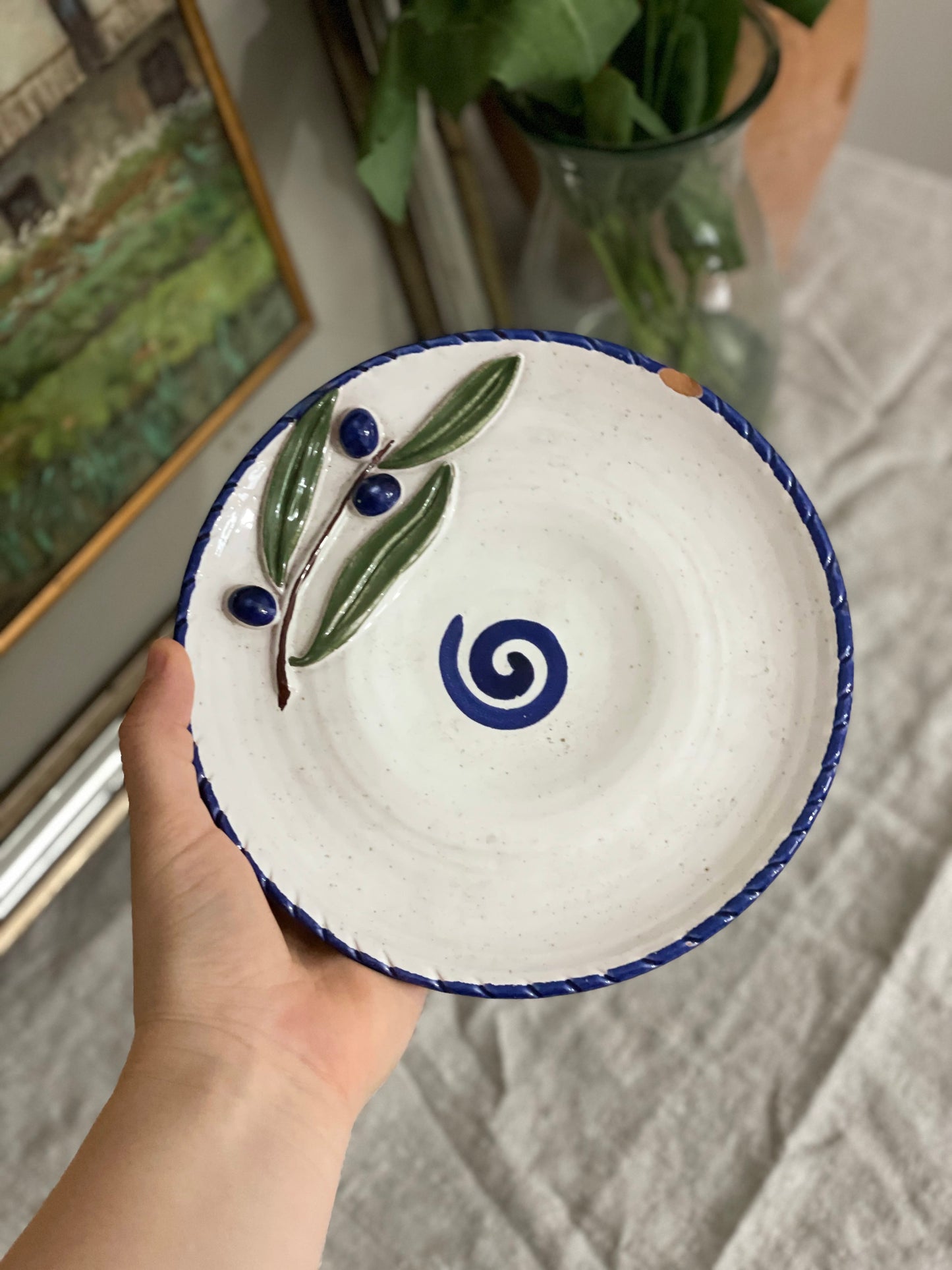 Farfurie pentru servire din ceramică