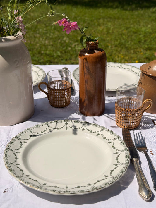 Set 5 farfurii rare vintage Losol Ware 1930'