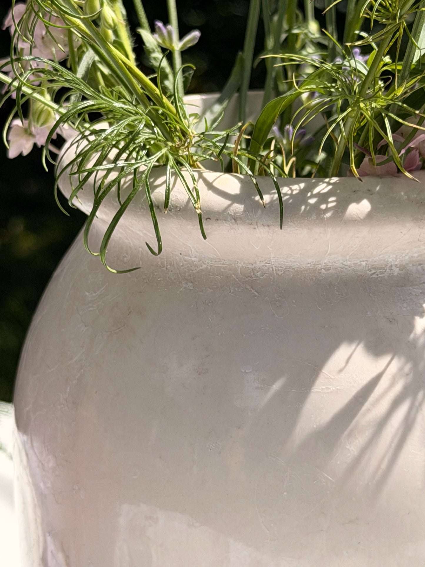 Recipient/vază mare din ceramică glazurată