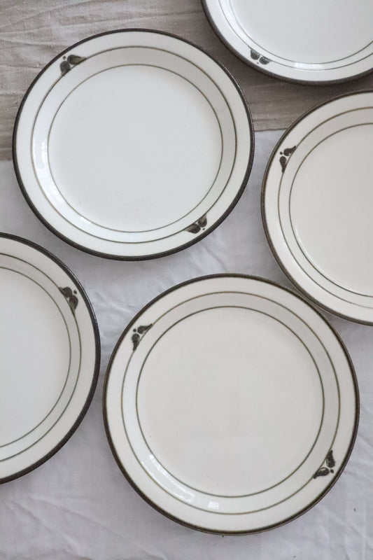 Farfurii mari din ceramică Nordica Rorstrand Sweden, ceramist Carl Harry Stalhane