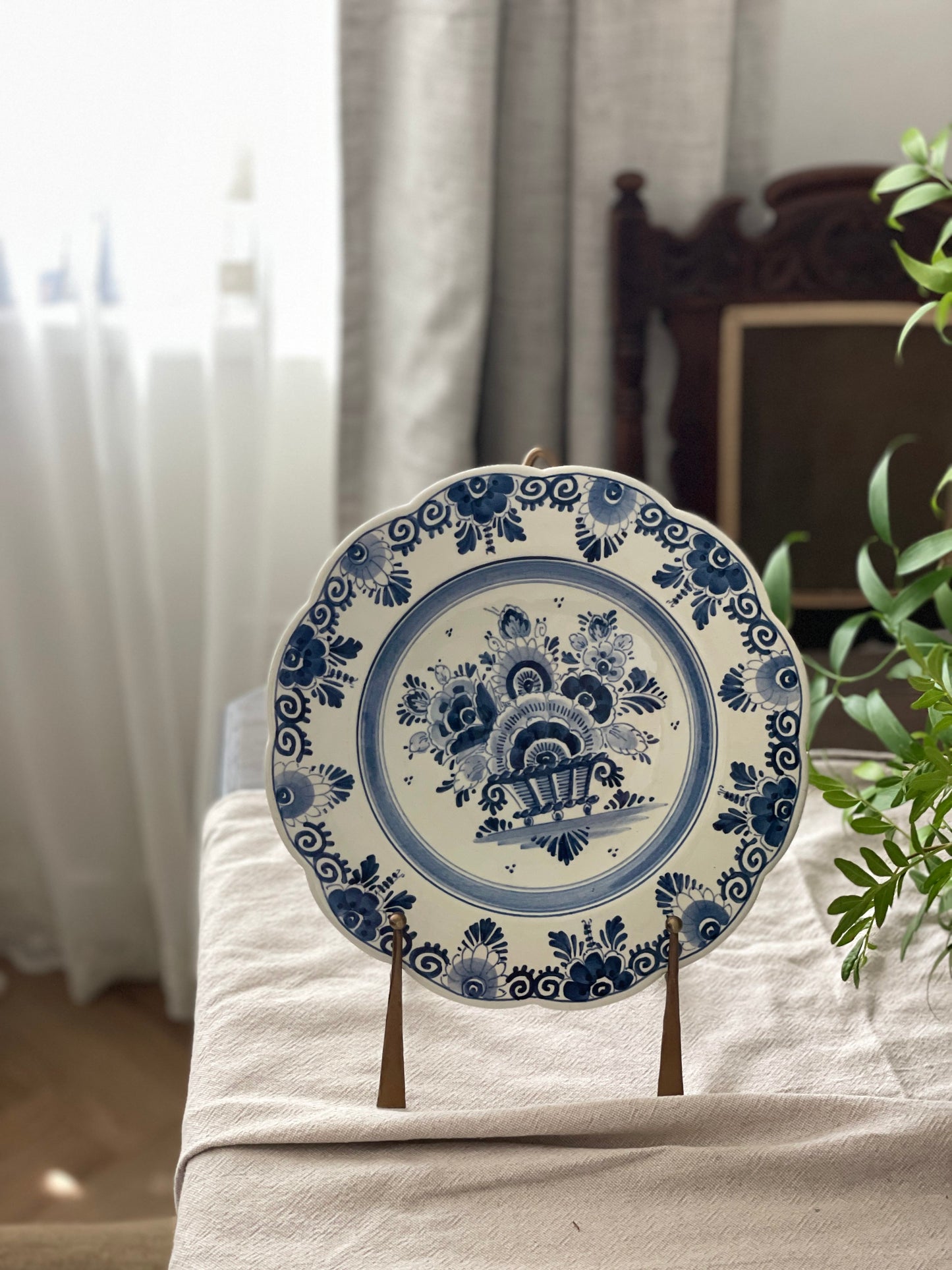 Farfurie din ceramică vintage Pyramide, Holland-1987