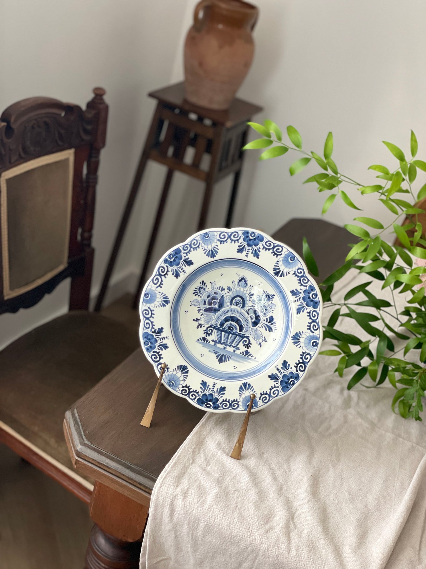 Farfurie din ceramică vintage Pyramide, Holland-1987