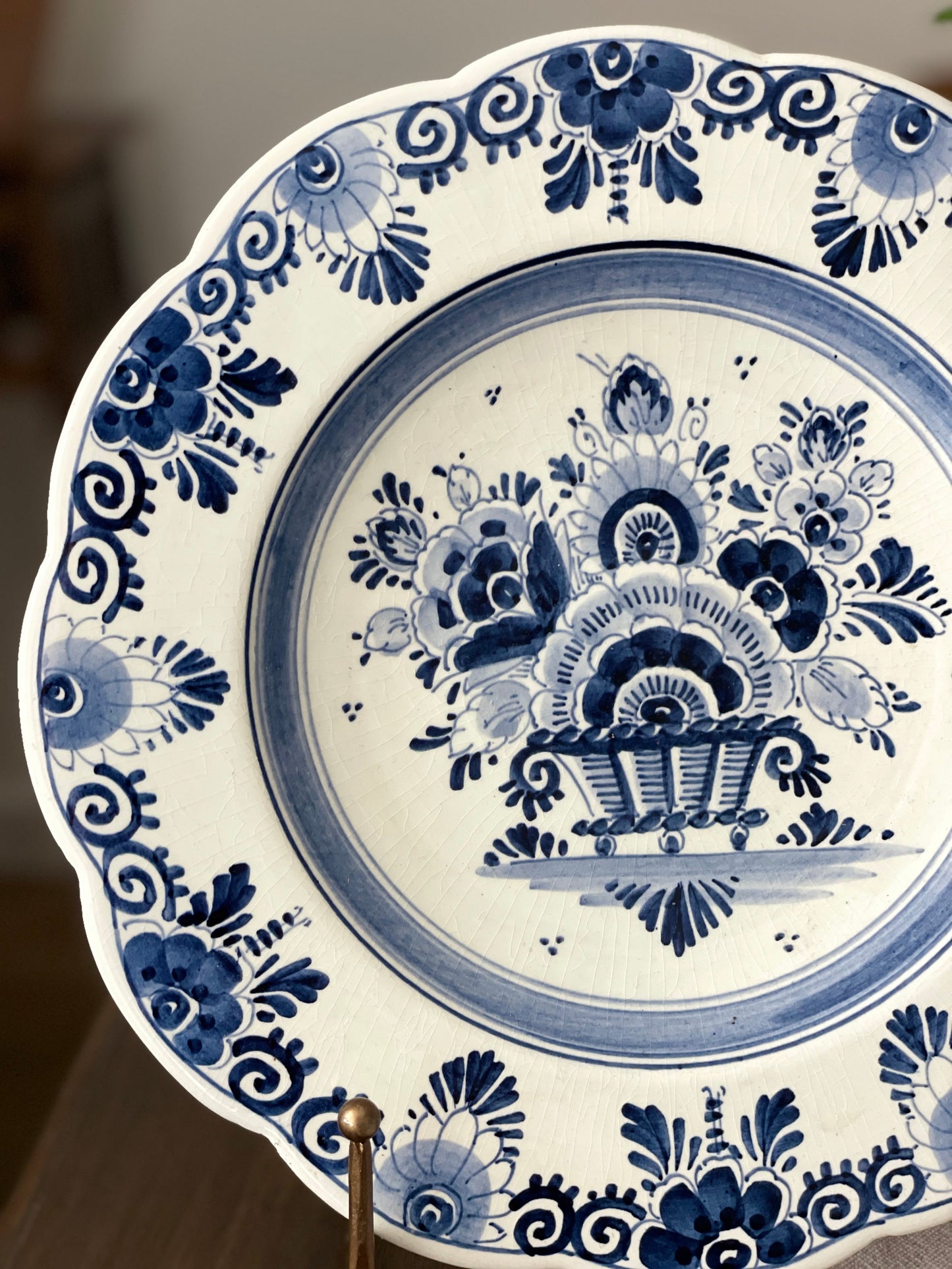 Farfurie din ceramică vintage Pyramide, Holland-1987