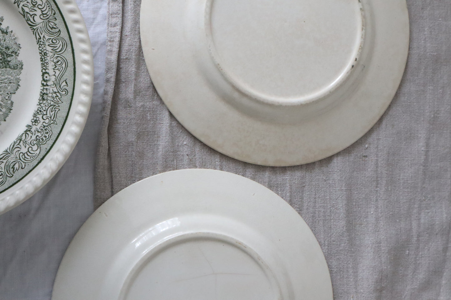 Farfurii vintage din ceramică-English Countryside