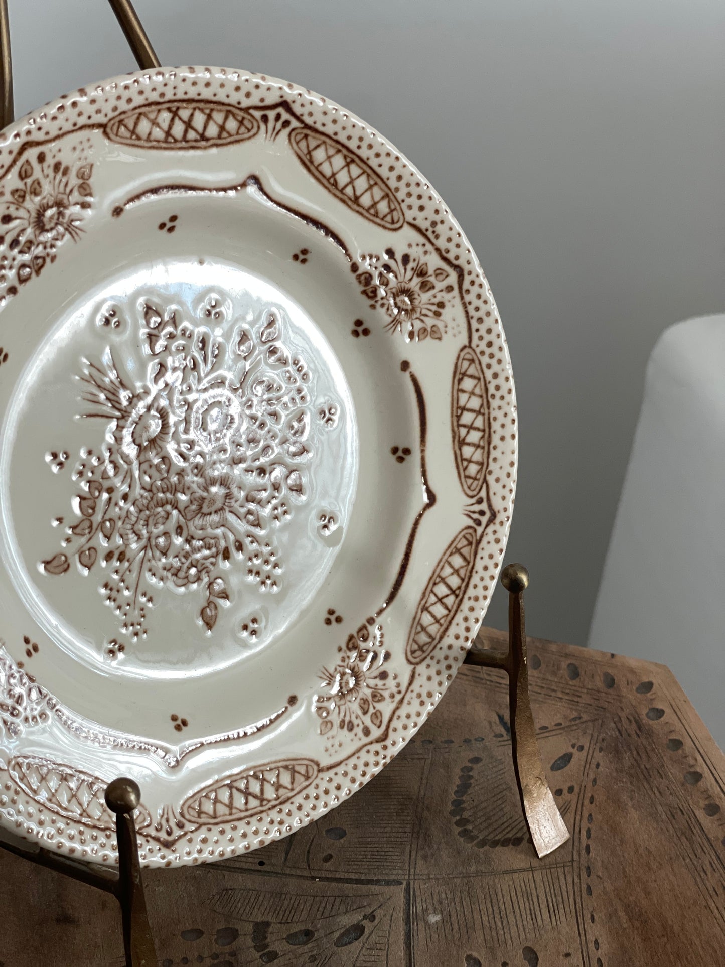 Farfurii florale vintage din ceramică englezească