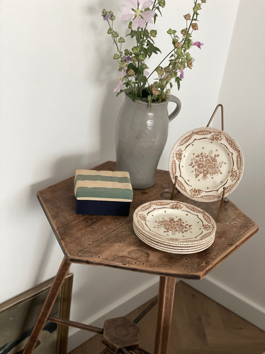 Farfurii florale vintage din ceramică englezească