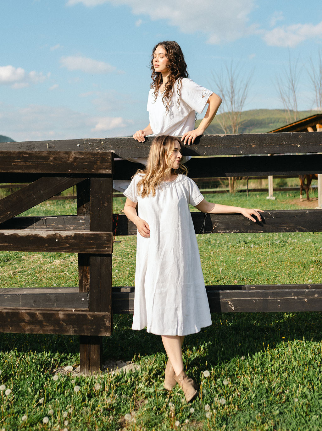 Rochie de noapte vintage 'Odette' autentică Franța, cca 1900
