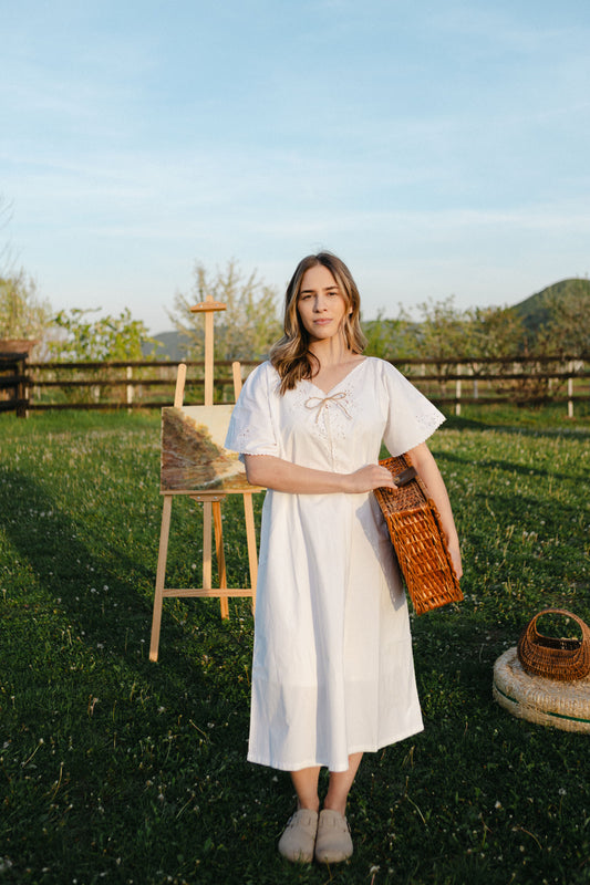 Rochie de noapte vintage "Margot" autentică din Franța cca 1920